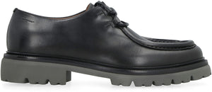 Italo leather lace-up shoes-1